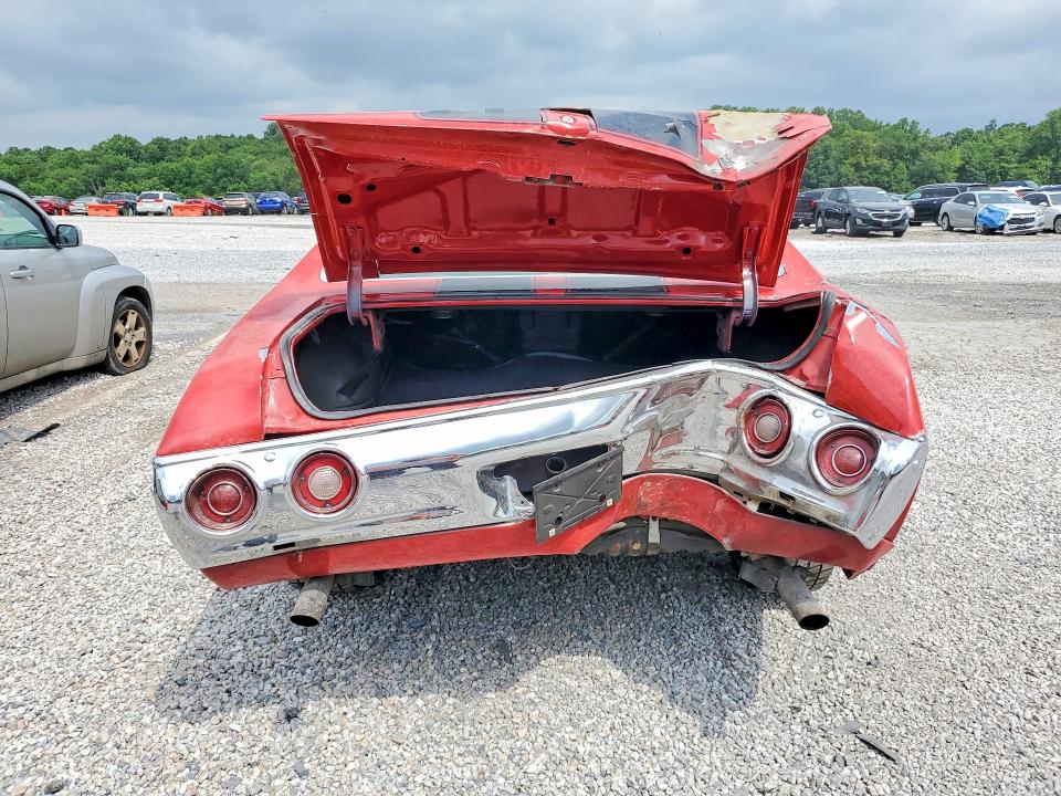 59716746 :رقم المزاد ، 136371K243228 vin ، 1971 Chev Chevelle مزاد بيع