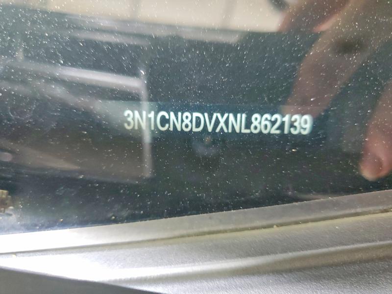 Aukcja sprzedaży 2022 Nissan Versa, vin: 3N1CN8DVXNL862139, numer aukcji: 62253046