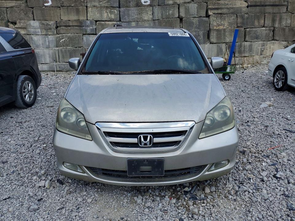 2005 Honda Odyssey მანქანა იყიდება აუქციონზე, vin: 5FNRL38875B039607, აუქციონის ნომერი: 59921866
