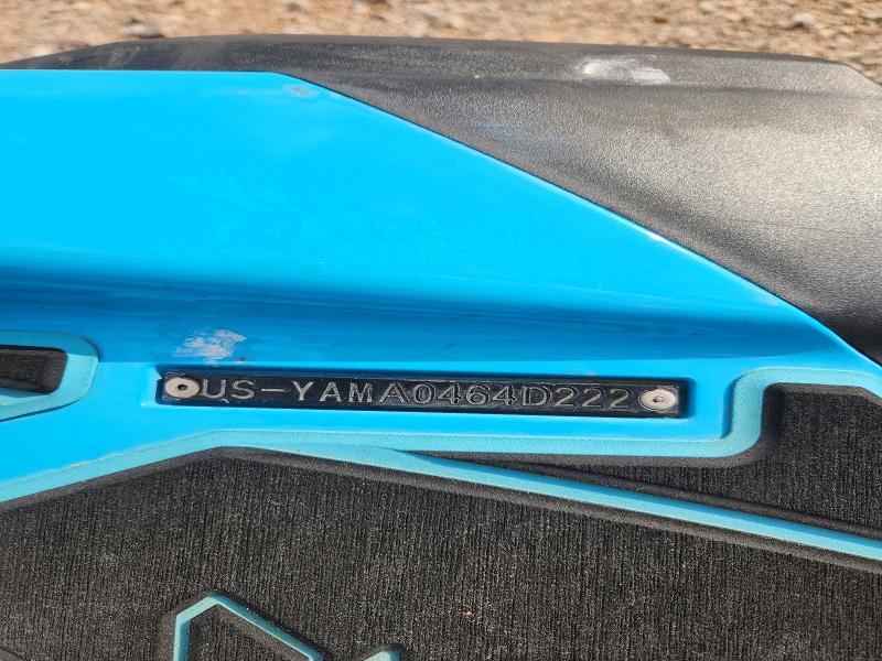 62701736 :رقم المزاد ، YAMA0464D222 vin ، 2022 Yam Jet Ski مزاد بيع
