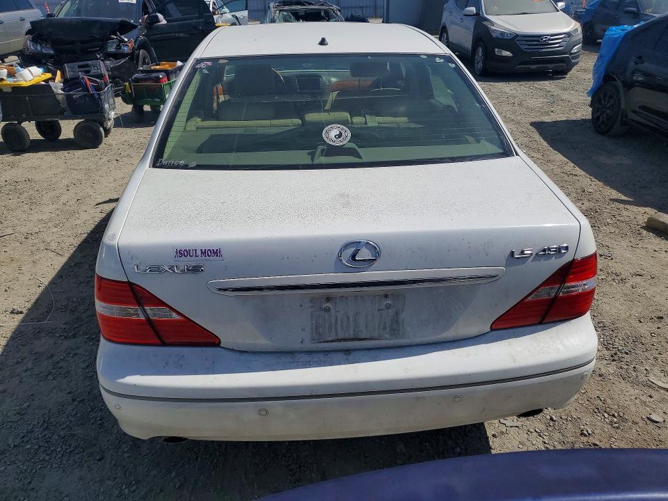 59794016 :رقم المزاد ، JTHBN36F155014750 vin ، 2005 Lexus Ls مزاد بيع