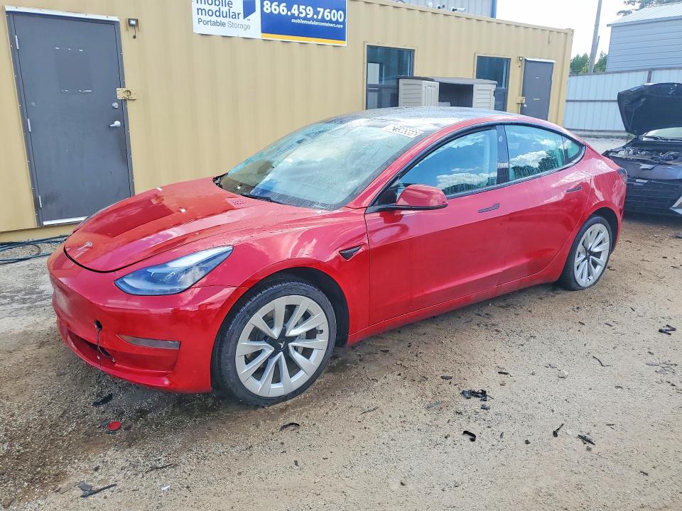 Продажа на аукционе авто 2022 Tesla Model 3, vin: 5YJ3E1EA9NF371883, номер лота: 62156566