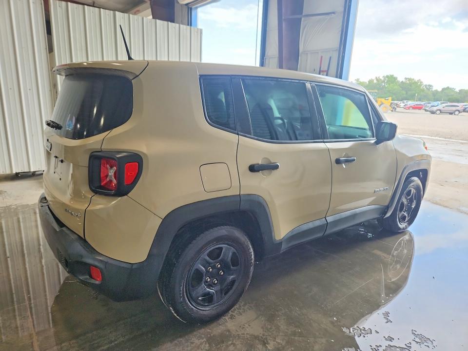 2016 Jeep Renegade მანქანა იყიდება აუქციონზე, vin: ZACCJAAW3GPC42059, აუქციონის ნომერი: 60369816