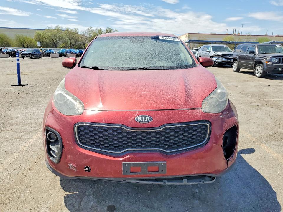 Auction sale of the 2017 Kia Sportage, vin: KNDPMCAC4H7257789, lot number: 61899096