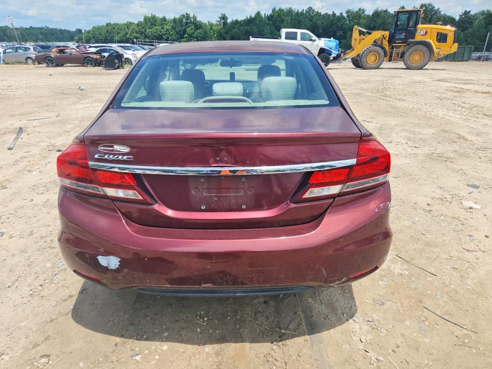 Продаж на аукціоні авто 2014 Honda Civic, vin: 19XFB2F8XEE072979, номер лоту: 61597026