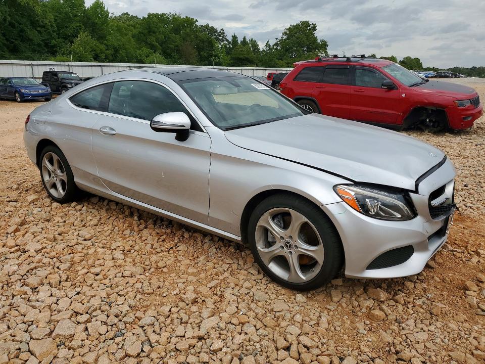2017 Mercedes-benz C მანქანა იყიდება აუქციონზე, vin: WDDWJ4KB4HF340828, აუქციონის ნომერი: 60872616