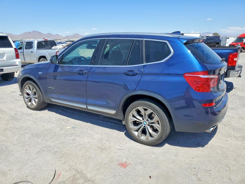 2017 Bmw X3 მანქანა იყიდება აუქციონზე, vin: 5UXWX9C54H0T00667, აუქციონის ნომერი: 62699506