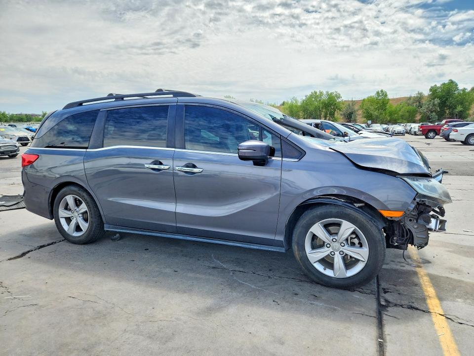 62454356 :رقم المزاد ، 5FNRL6H53KB119120 vin ، 2019 Honda Odyssey مزاد بيع