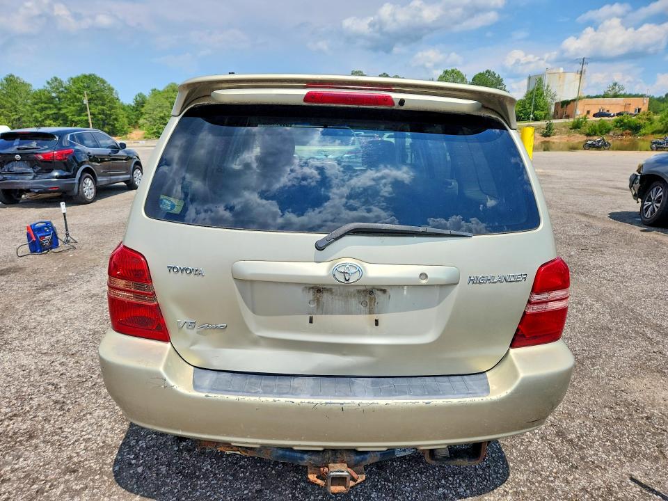 2003 Toyota Highlander მანქანა იყიდება აუქციონზე, vin: JTEHF21A030155099, აუქციონის ნომერი: 59911556