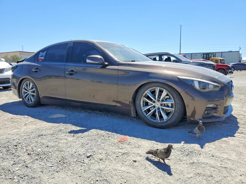 85983375 :رقم المزاد ، JN1AV7APXEM690899 vin ، 2014 Infiniti Q50 Hybrid مزاد بيع