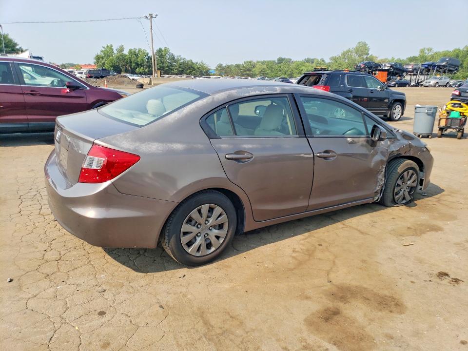 Продажа на аукционе авто 2012 Honda Civic, vin: 2HGFB2F58CH578609, номер лота: 61054406