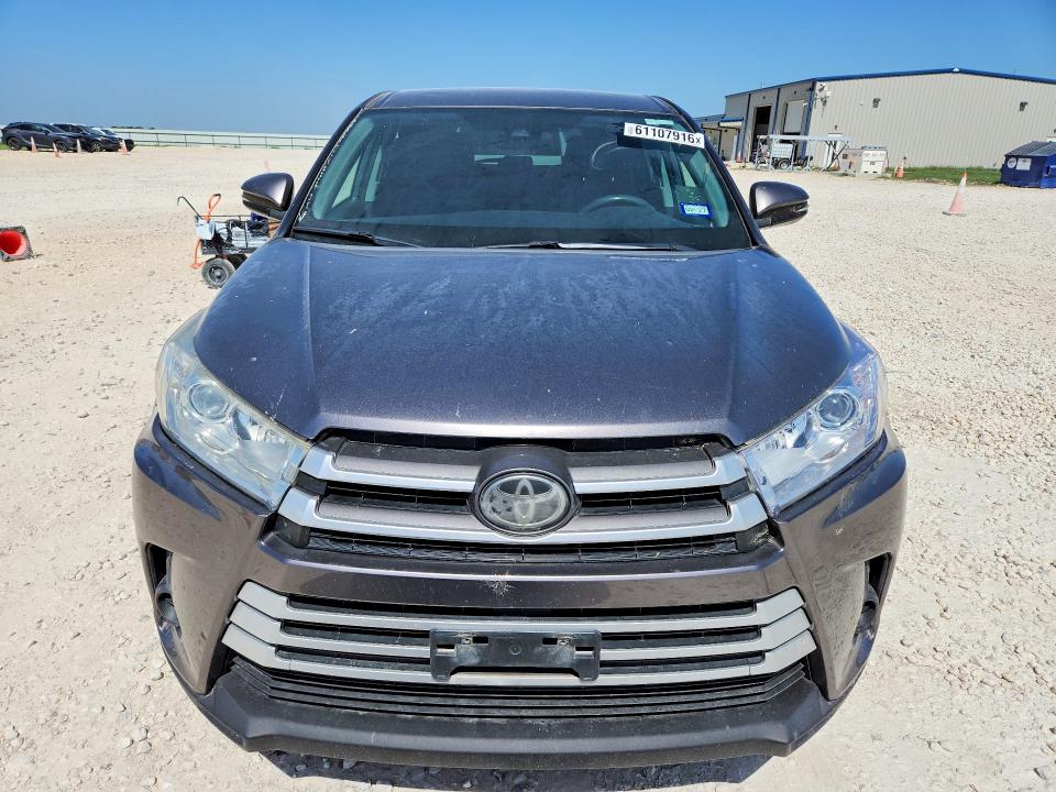 Продаж на аукціоні авто 2019 Toyota Highlander, vin: 5TDZZRFH0KS296281, номер лоту: 61107916