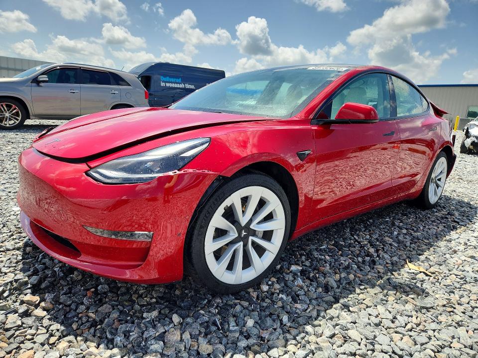Aukcja sprzedaży 2022 Tesla Model 3, vin: 5YJ3E1EAXNF154164, numer aukcji: 59732626