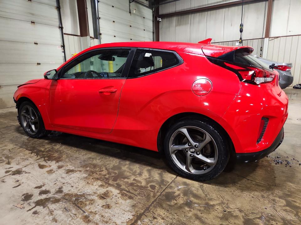 2019 Hyundai Veloster მანქანა იყიდება აუქციონზე, vin: KMHTG6AF6KU016967, აუქციონის ნომერი: 62035876