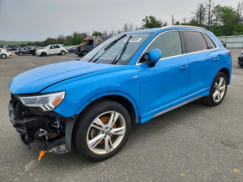 Продаж на аукціоні авто 2020 Audi Q3, vin: WA1FECF36L1038694, номер лоту: 61599606