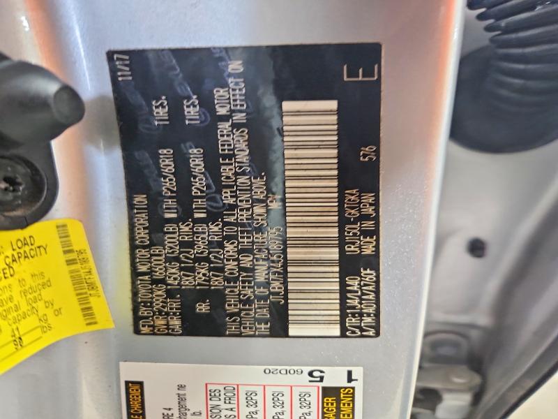 Продажа на аукционе авто 2018 Lexus Gx, vin: JTJBM7FX4J5189795, номер лота: 60755436