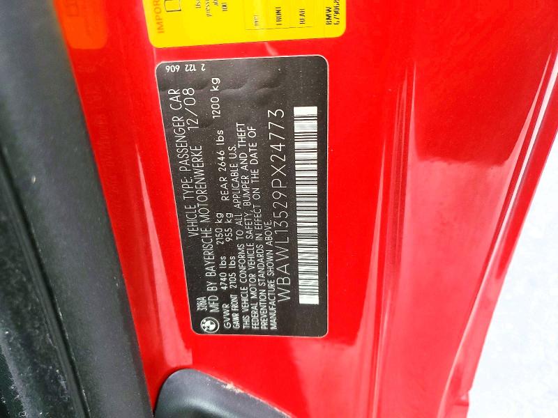 62388136 :رقم المزاد ، WBAWL13529PX24773 vin ، 2009 Bmw 328 مزاد بيع