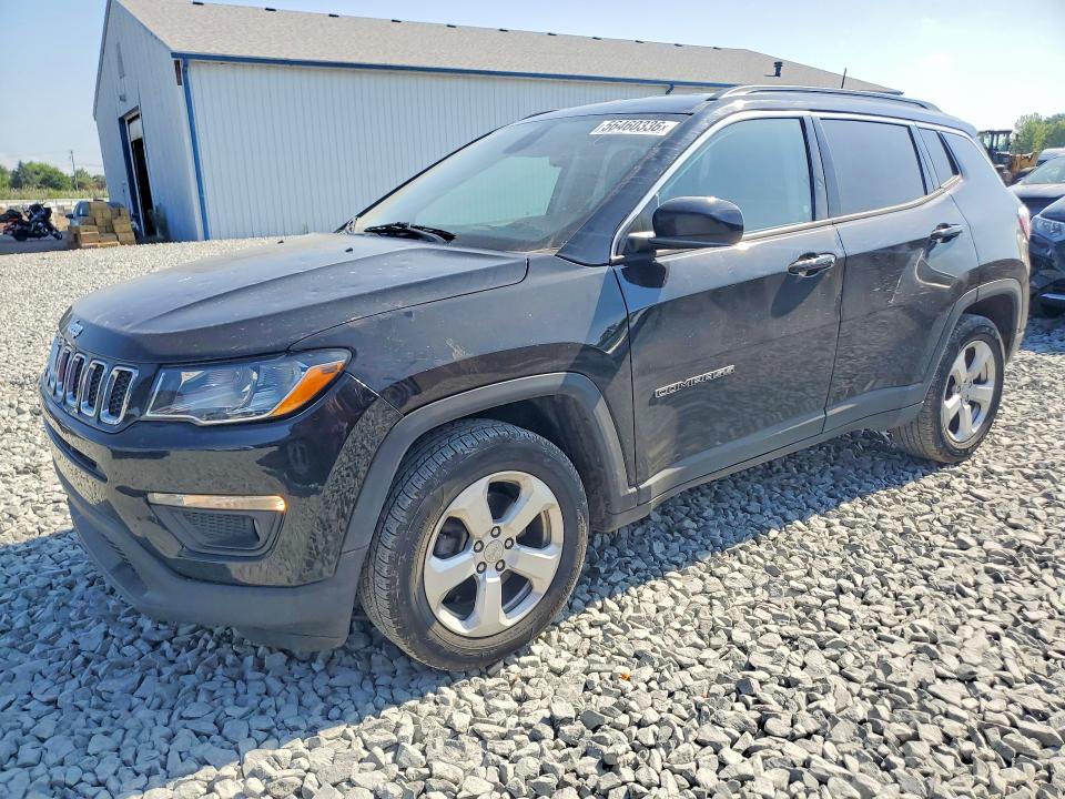2018 Jeep Compass მანქანა იყიდება აუქციონზე, vin: 3C4NJCBB8JT462426, აუქციონის ნომერი: 56460336