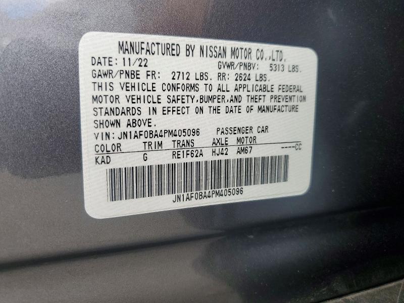Продаж на аукціоні авто 2023 Nissan Ariya, vin: JN1AF0BA4PM405096, номер лоту: 61709666