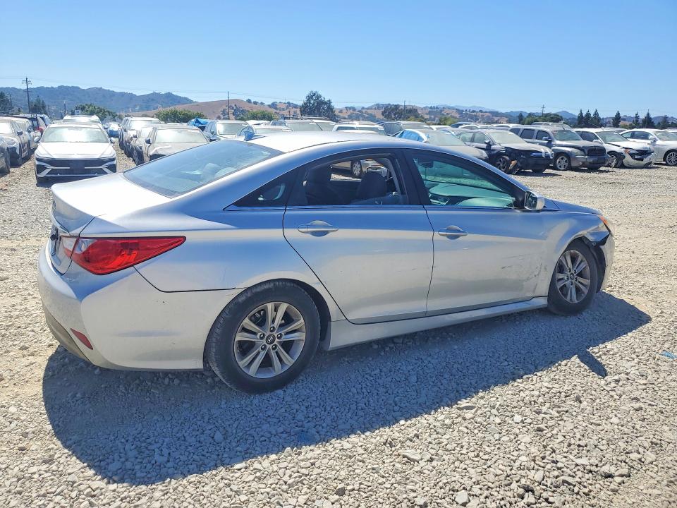 62941956 :رقم المزاد ، 5NPEB4AC9EH848596 vin ، 2014 Hyundai Sonata مزاد بيع
