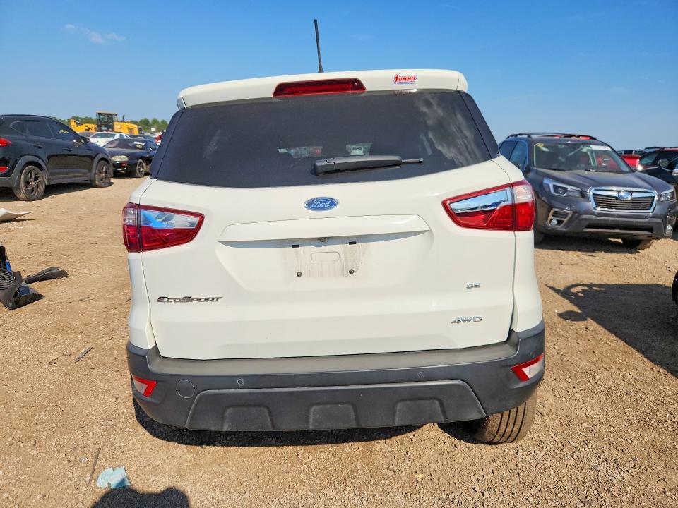 59639186 :رقم المزاد ، MAJ6P1UL0JC239022 vin ، 2018 Ford Ecosport مزاد بيع