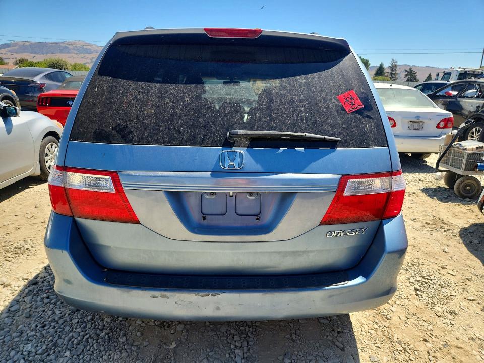 Продажа на аукционе авто 2005 Honda Odyssey, vin: 5FNRL384X5B125779, номер лота: 62327956