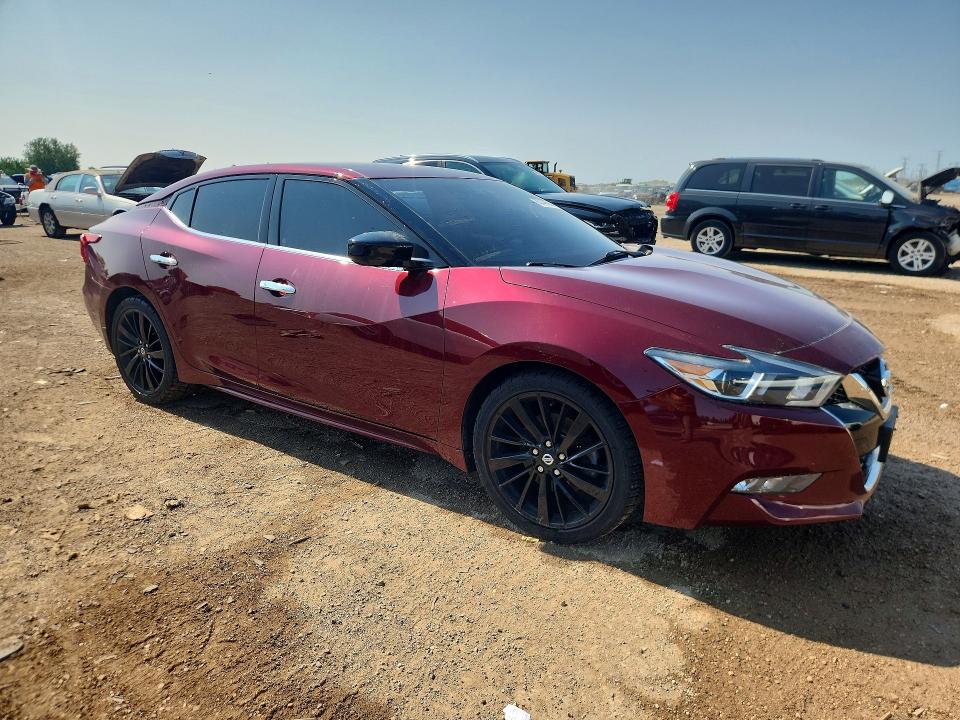 2018 Nissan Maxima მანქანა იყიდება აუქციონზე, vin: 1N4AA6APXJC400542, აუქციონის ნომერი: 63146666