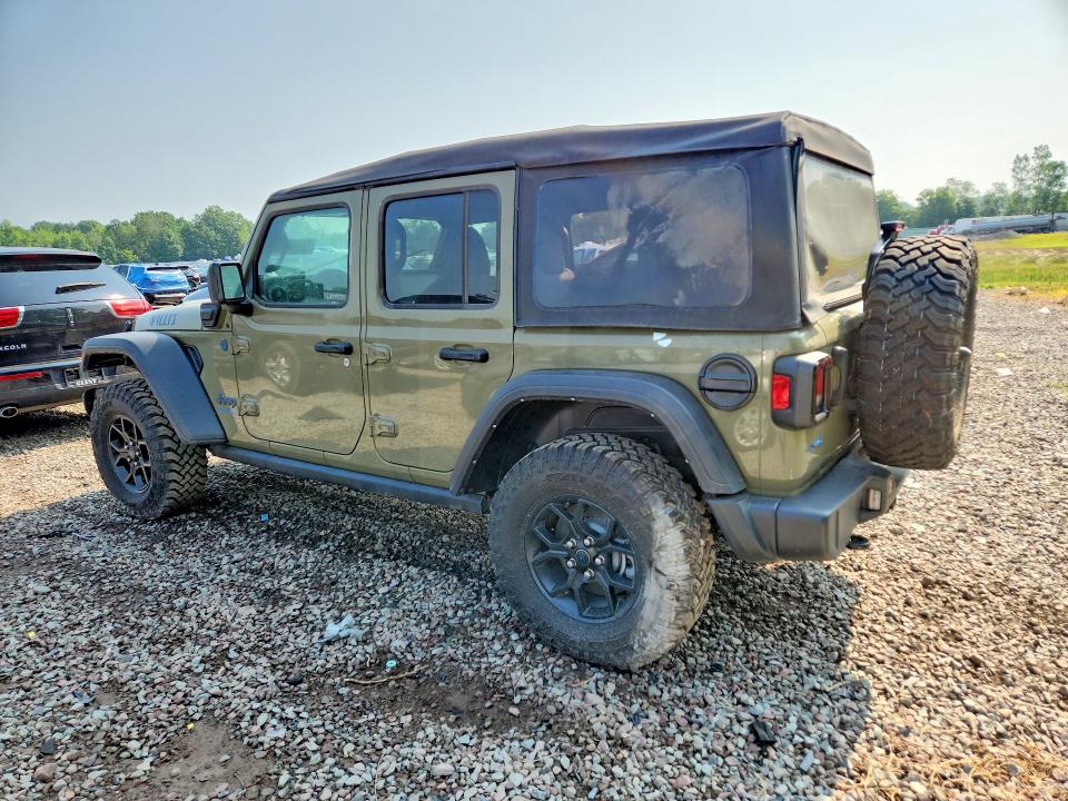 Продажа на аукционе авто 2025 Jeep Wrangler, vin: 1C4RJXN66SW536736, номер лота: 59648896