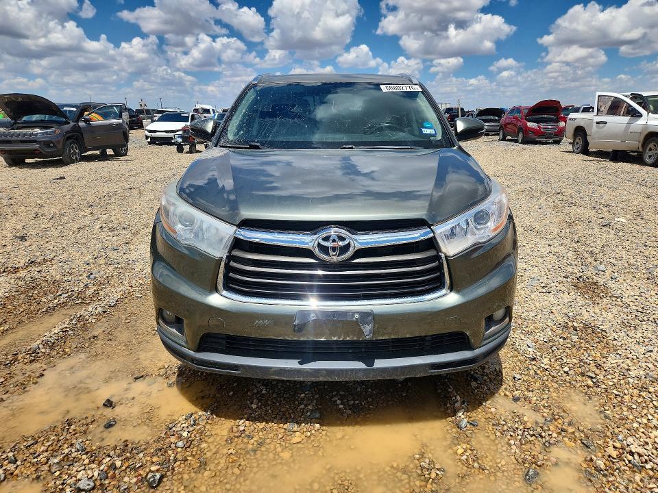 2014 Toyota Highlander მანქანა იყიდება აუქციონზე, vin: 5TDYKRFHXES015592, აუქციონის ნომერი: 60802776