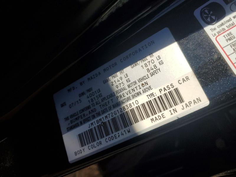Продаж на аукціоні авто 2016 Mazda 3, vin: JM1BM1M72G1283810, номер лоту: 62337176