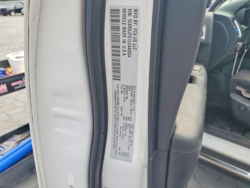 Продаж на аукціоні авто 2020 Dodge Durango, vin: 1C4RDJFG1LC442634, номер лоту: 62770156