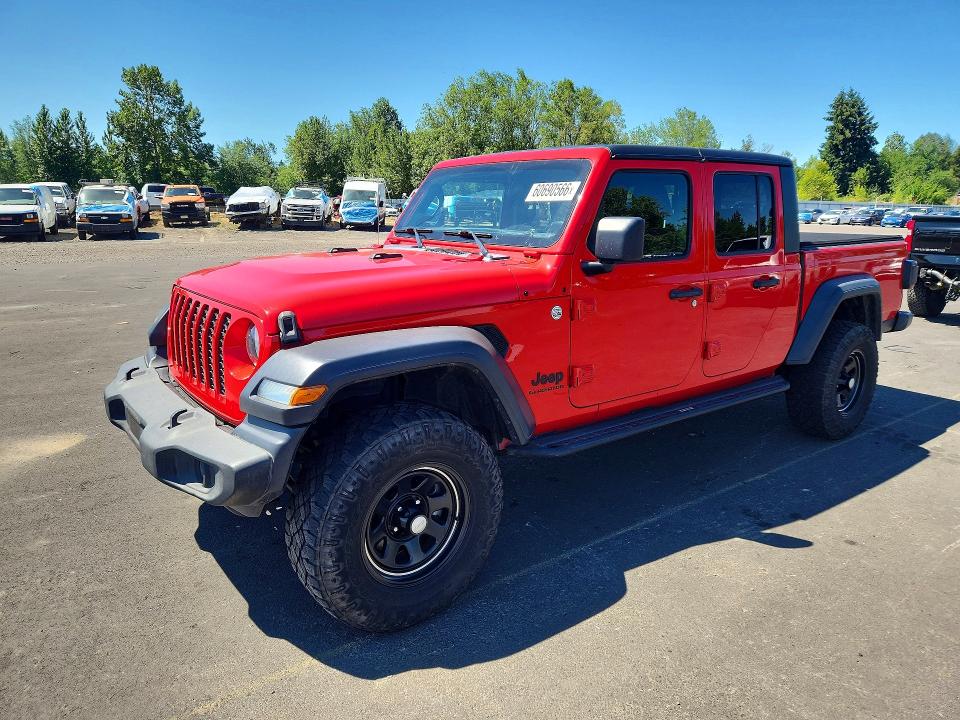 Aukcja sprzedaży 2020 Jeep Gladiator, vin: 1C6HJTAG1LL175090, numer aukcji: 60690566