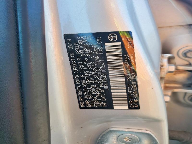 Продаж на аукціоні авто 2014 Scion Xd, vin: JTKKUPB42E1045411, номер лоту: 61216666