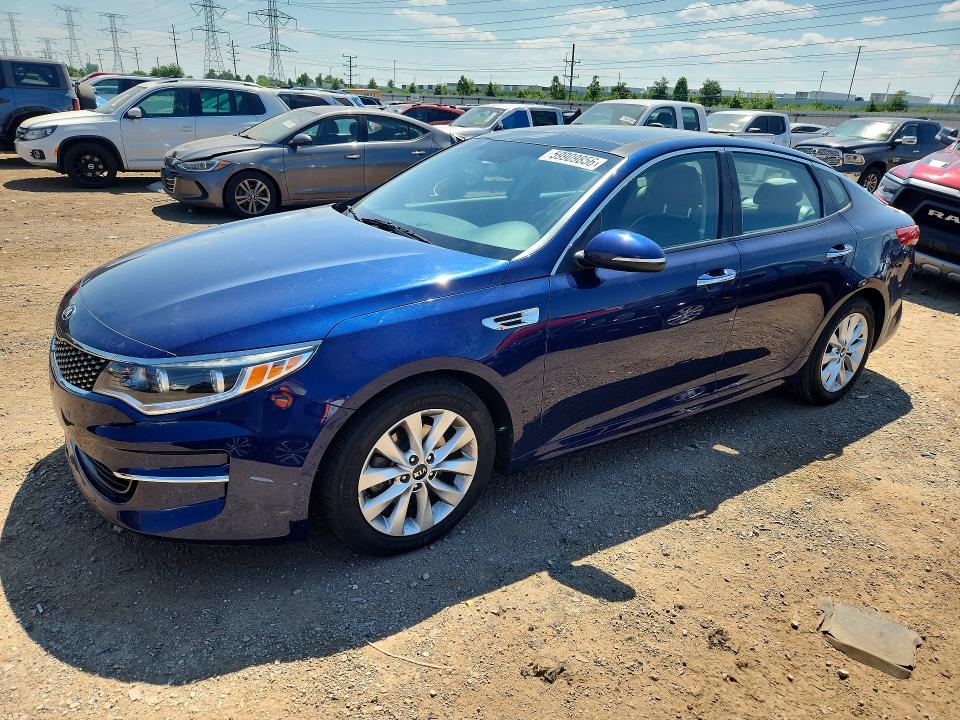 2016 Kia Optima მანქანა იყიდება აუქციონზე, vin: 5XXGU4L33GG012877, აუქციონის ნომერი: 59909856