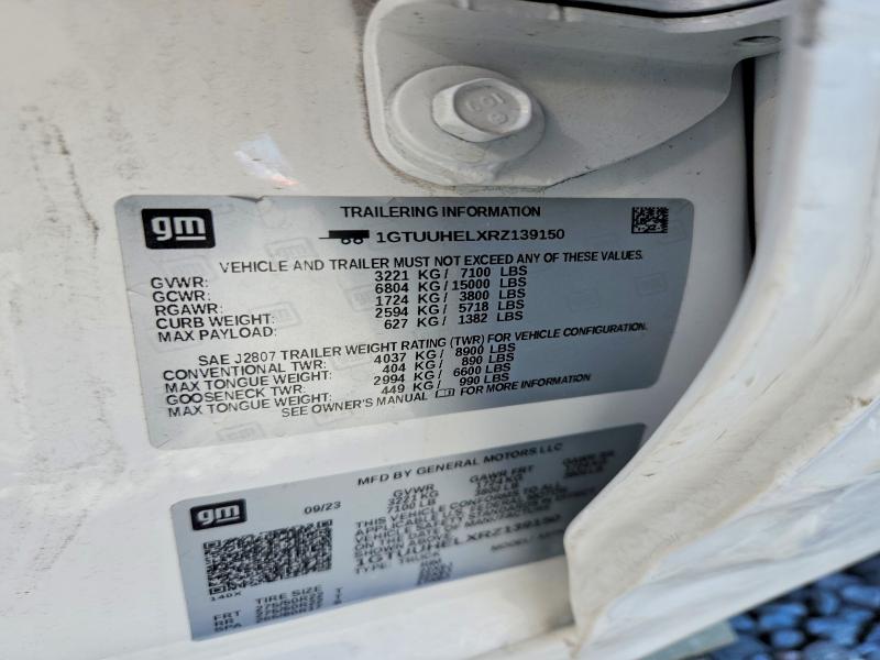 Продажа на аукционе авто 2024 Gmc Sierra, vin: 1GTUUHELXRZ139150, номер лота: 60247056