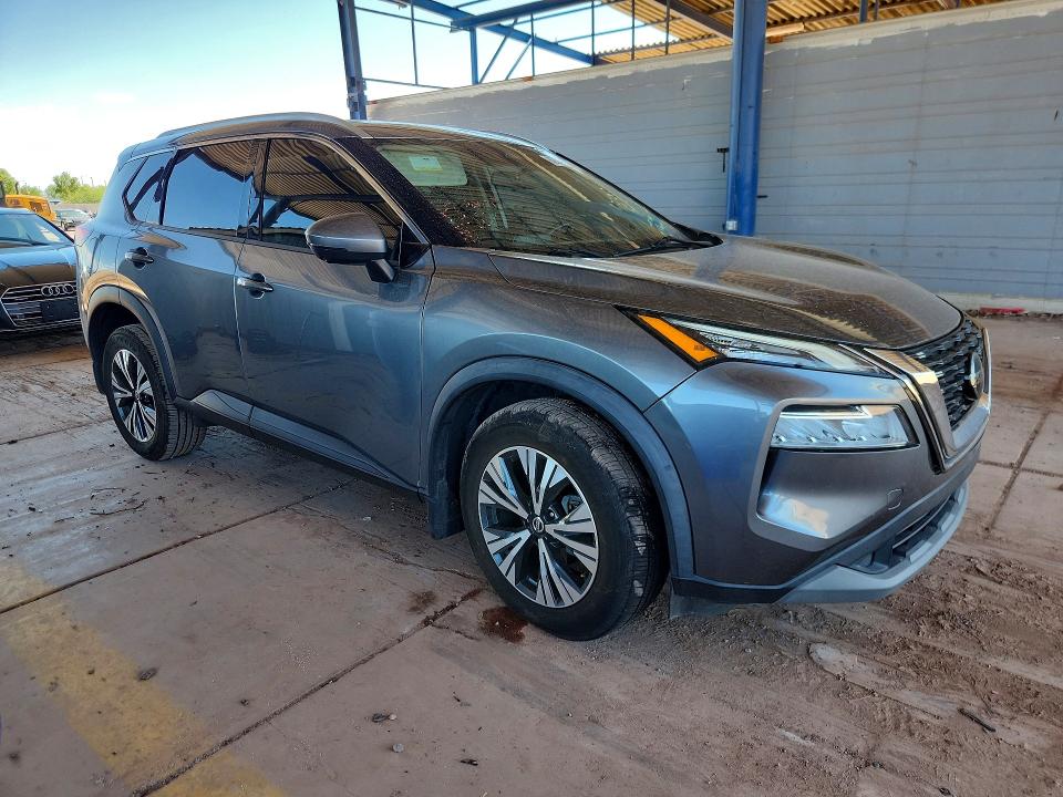 62532406 :رقم المزاد ، 5N1AT3BA7MC720592 vin ، 2021 Nissan Rogue مزاد بيع
