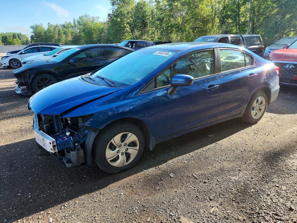 Продажа на аукционе авто 2015 Honda Civic, vin: 2HGFB2F45FH044852, номер лота: 59606196