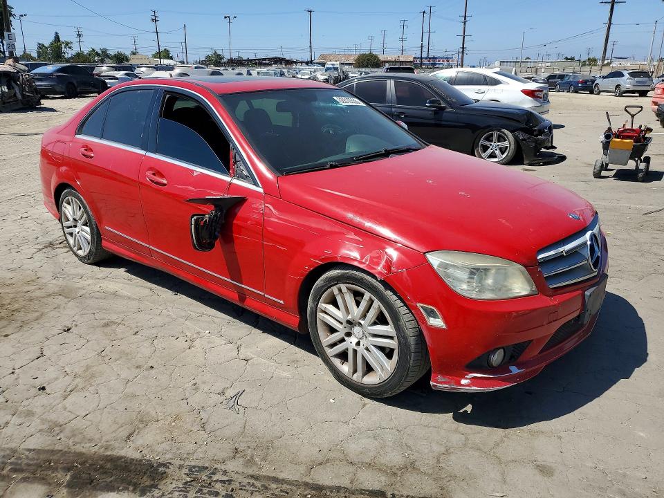 2009 Mercedes-benz C მანქანა იყიდება აუქციონზე, vin: WDDGF54X79R065105, აუქციონის ნომერი: 62810556