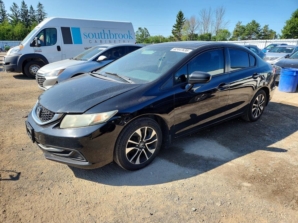 Продаж на аукціоні авто 2014 Honda Civic, vin: 2HGFB2F57EH001301, номер лоту: 62447636