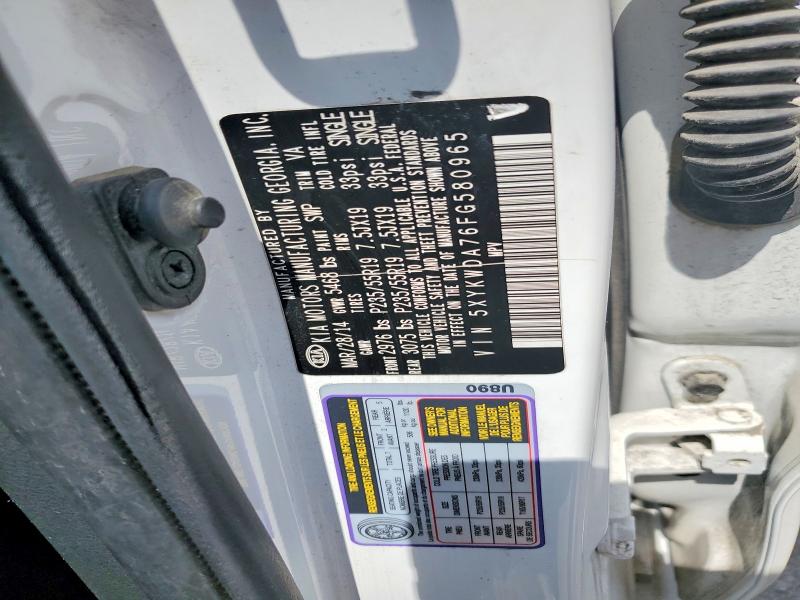 Продаж на аукціоні авто 2015 Kia Sorento, vin: 5XYKWDA76FG580965, номер лоту: 62088906
