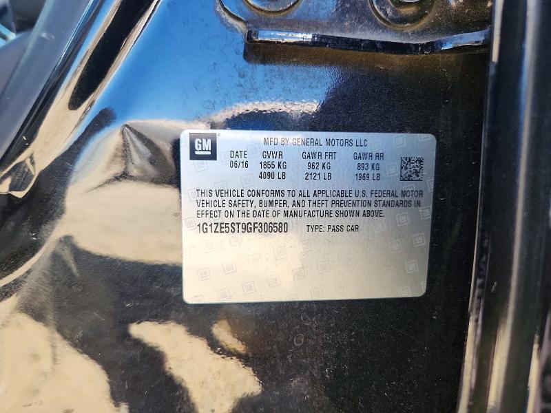 Aukcja sprzedaży 2016 Chevrolet Malibu, vin: 1G1ZE5ST9GF306580, numer aukcji: 62826056