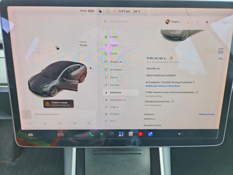 60989276 :رقم المزاد ، 5YJ3E1EA4LF495993 vin ، 2020 Tesla Model 3 مزاد بيع