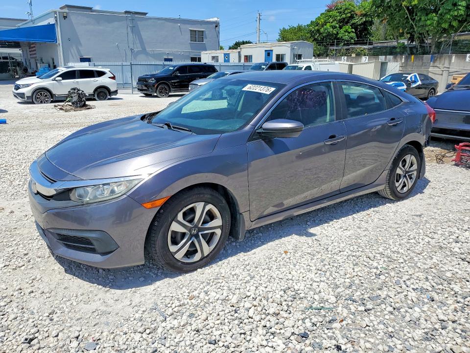 Auction sale of the 2017 Honda Civic, vin: 19XFC2F54HE023672, lot number: 62221376