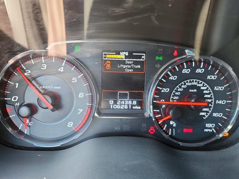 85965185 :رقم المزاد ، JF1VA1F69J9801226 vin ، 2018 Subaru Wrx مزاد بيع