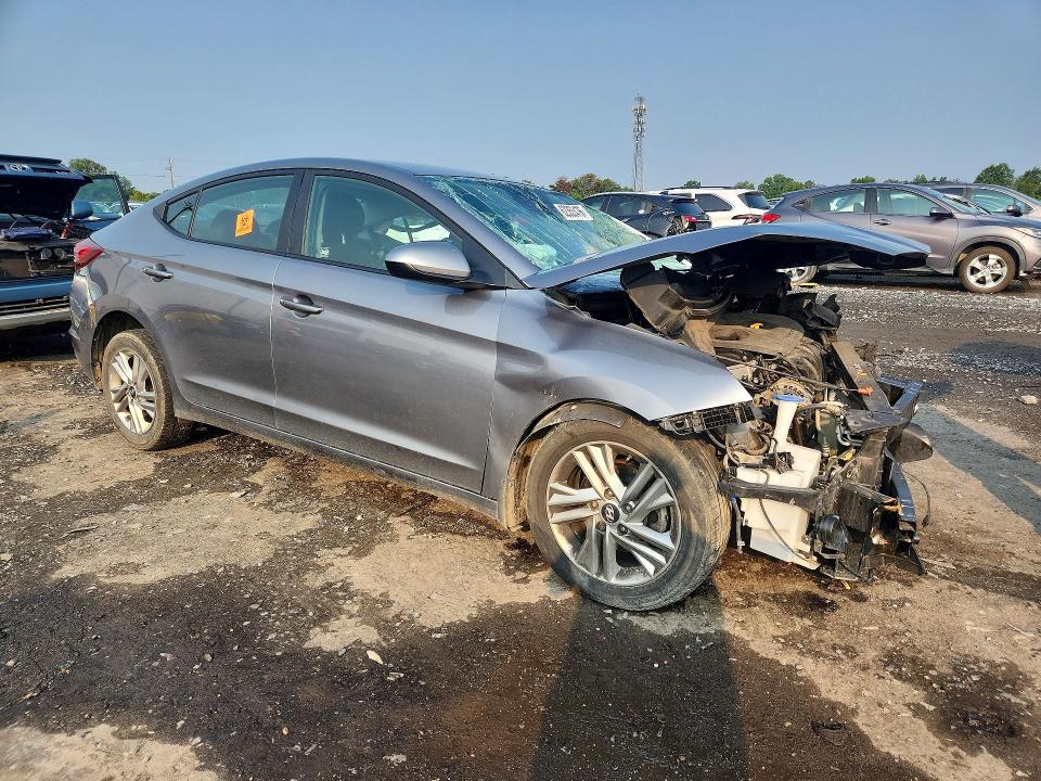 Продаж на аукціоні авто 2019 Hyundai Elantra, vin: KMHD84LF1KU829653, номер лоту: 62355476