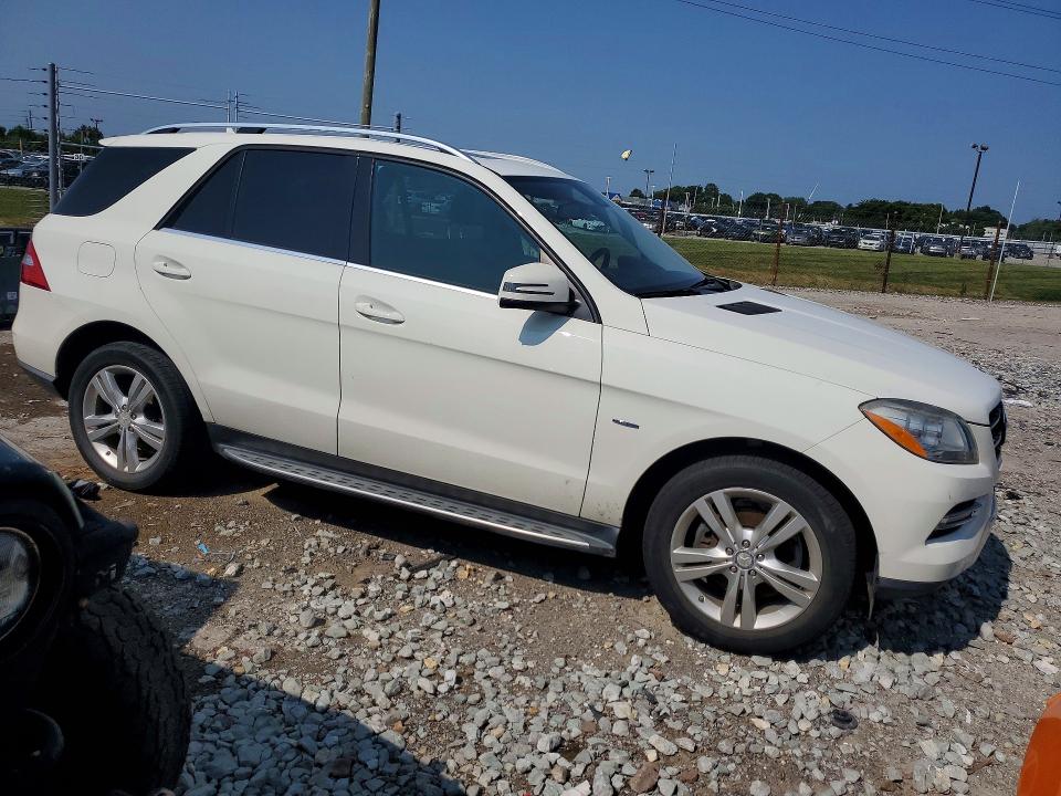 Aukcja sprzedaży 2012 Mercedes-benz Ml, vin: 4JGDA2EB7CA001886, numer aukcji: 62283116