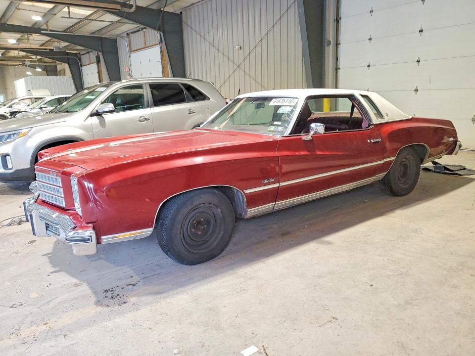 1976 Chevrolet Monte Carlo მანქანა იყიდება აუქციონზე, vin: 1H57V6B472739, აუქციონის ნომერი: 61635116