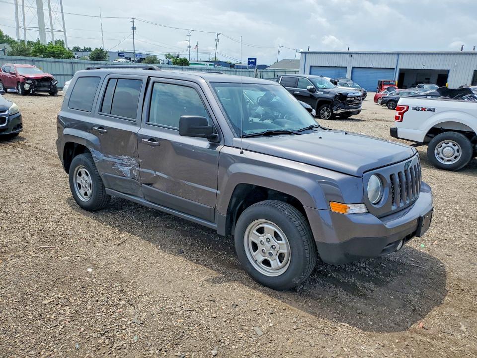 Продаж на аукціоні авто 2017 Jeep Patriot, vin: 1C4NJRBB3HD105917, номер лоту: 60603376