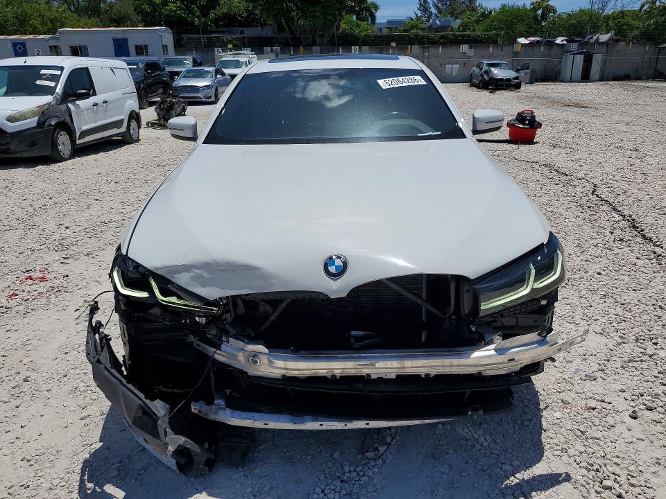 2022 Bmw 540 მანქანა იყიდება აუქციონზე, vin: WBA53BJ04NWX54446, აუქციონის ნომერი: 62064286