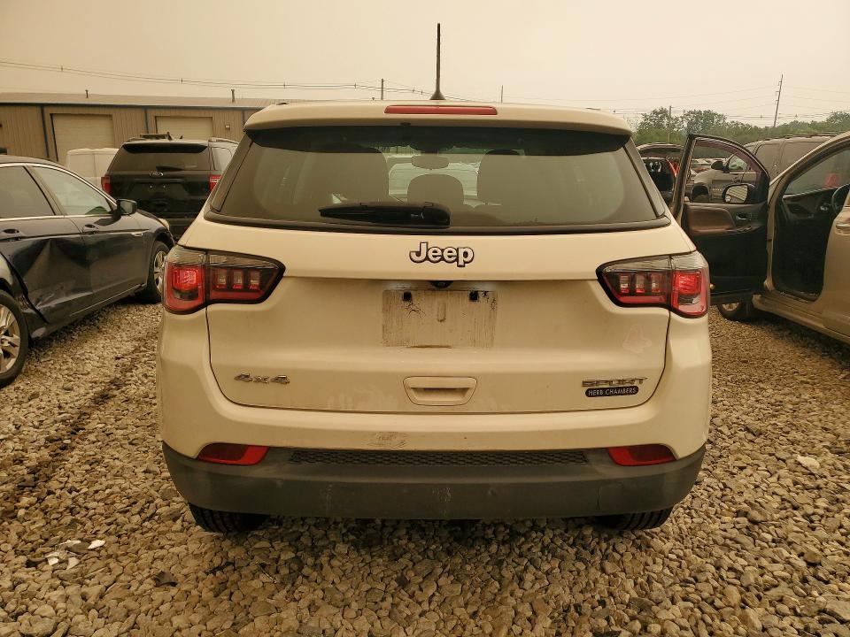 61189656 :رقم المزاد ، 3C4NJDAB1HT667006 vin ، 2017 Jeep Compass مزاد بيع